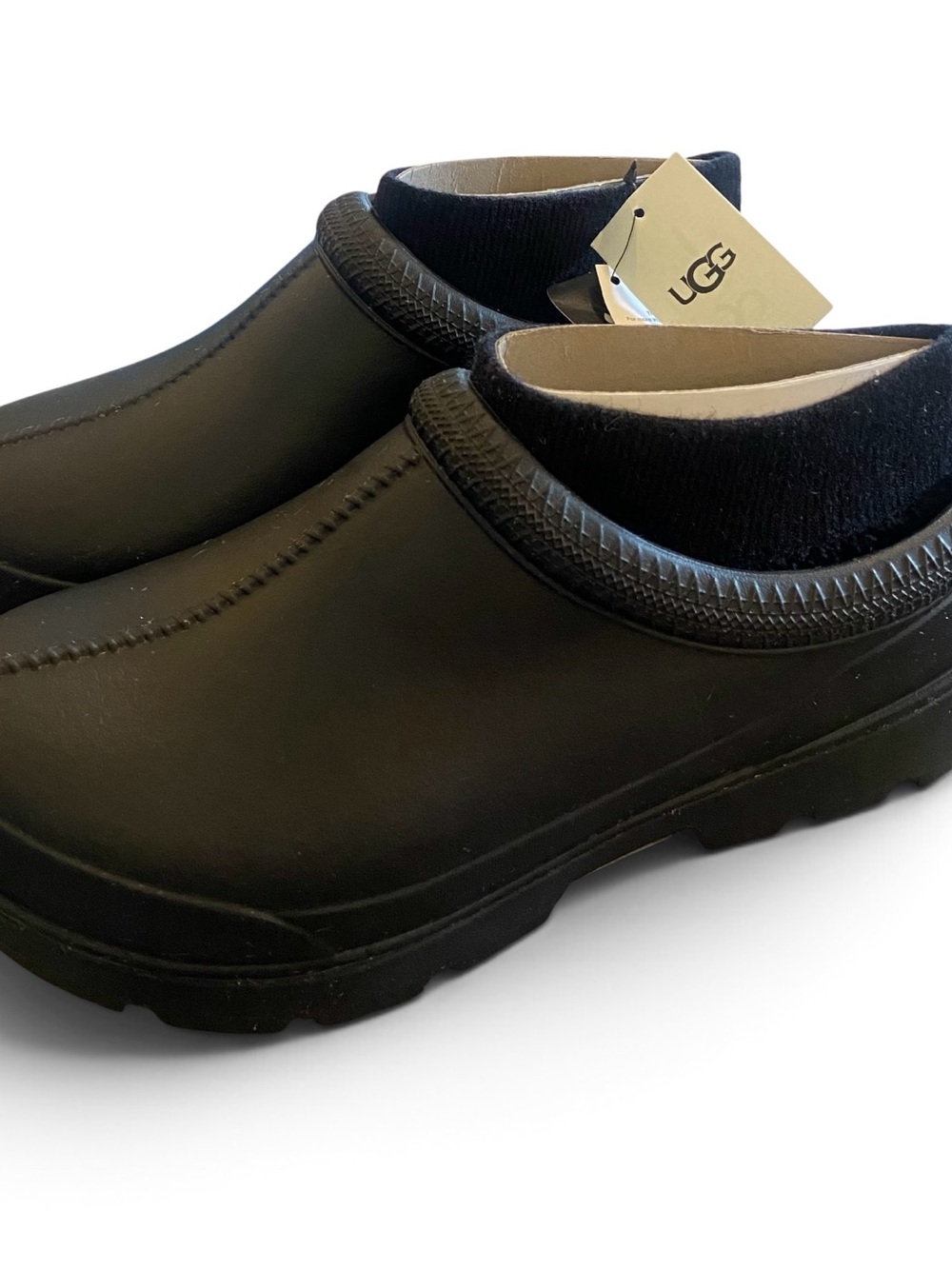 UGG Women's Tasman X Clogs Waterproof Shoes 1125730 Black Size 9 Workwear